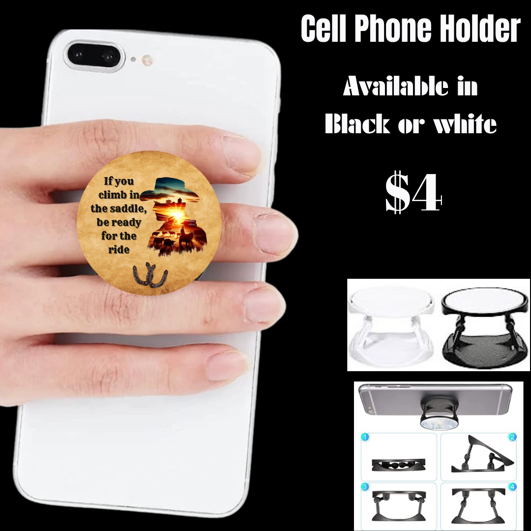 Saddle Up Grip Phone Holder