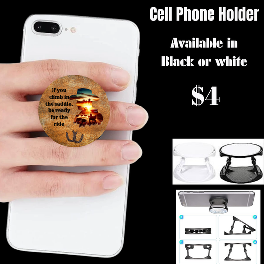 Saddle Up Grip Phone Holder