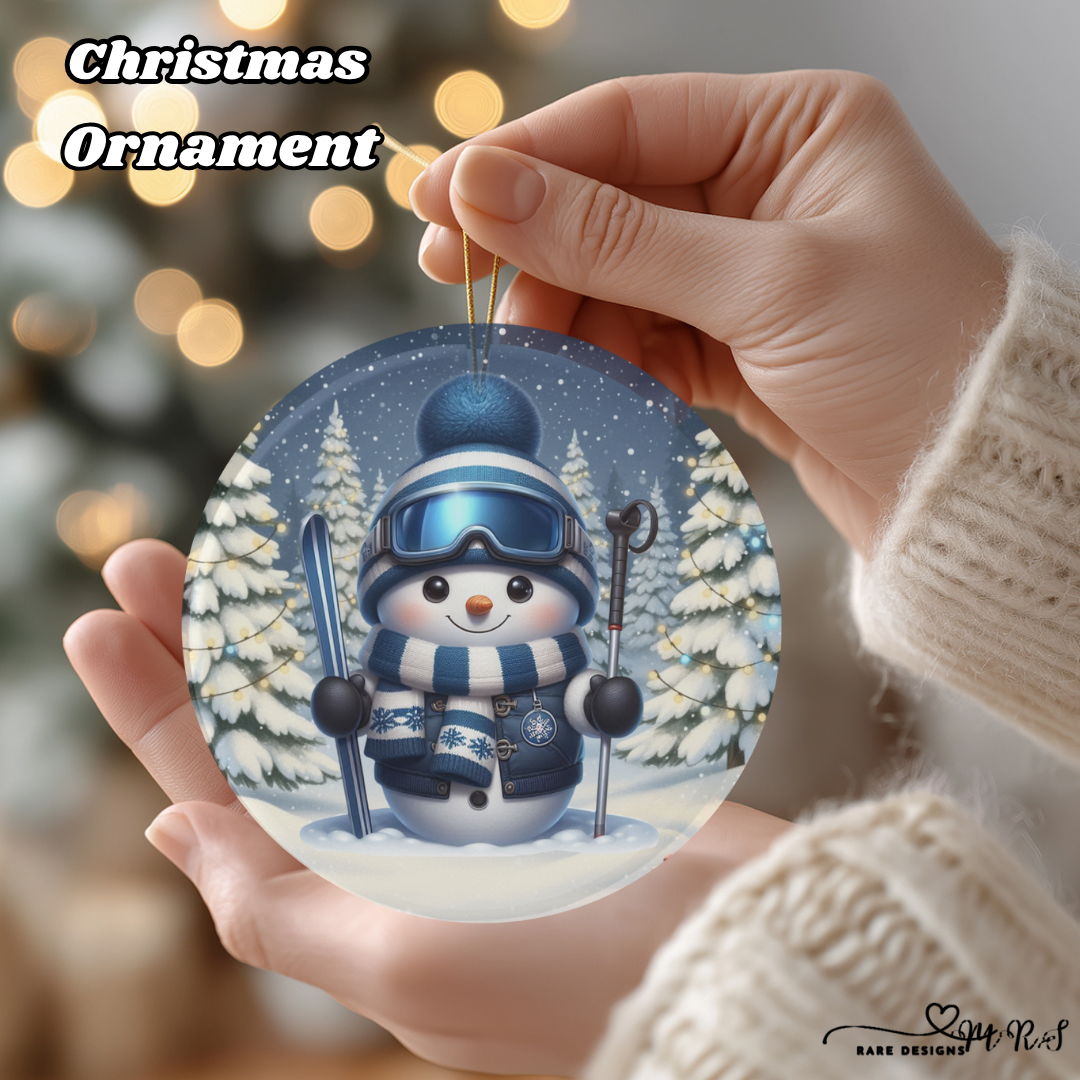 Winter Snowman Wonderland Christmas Ornaments Collection