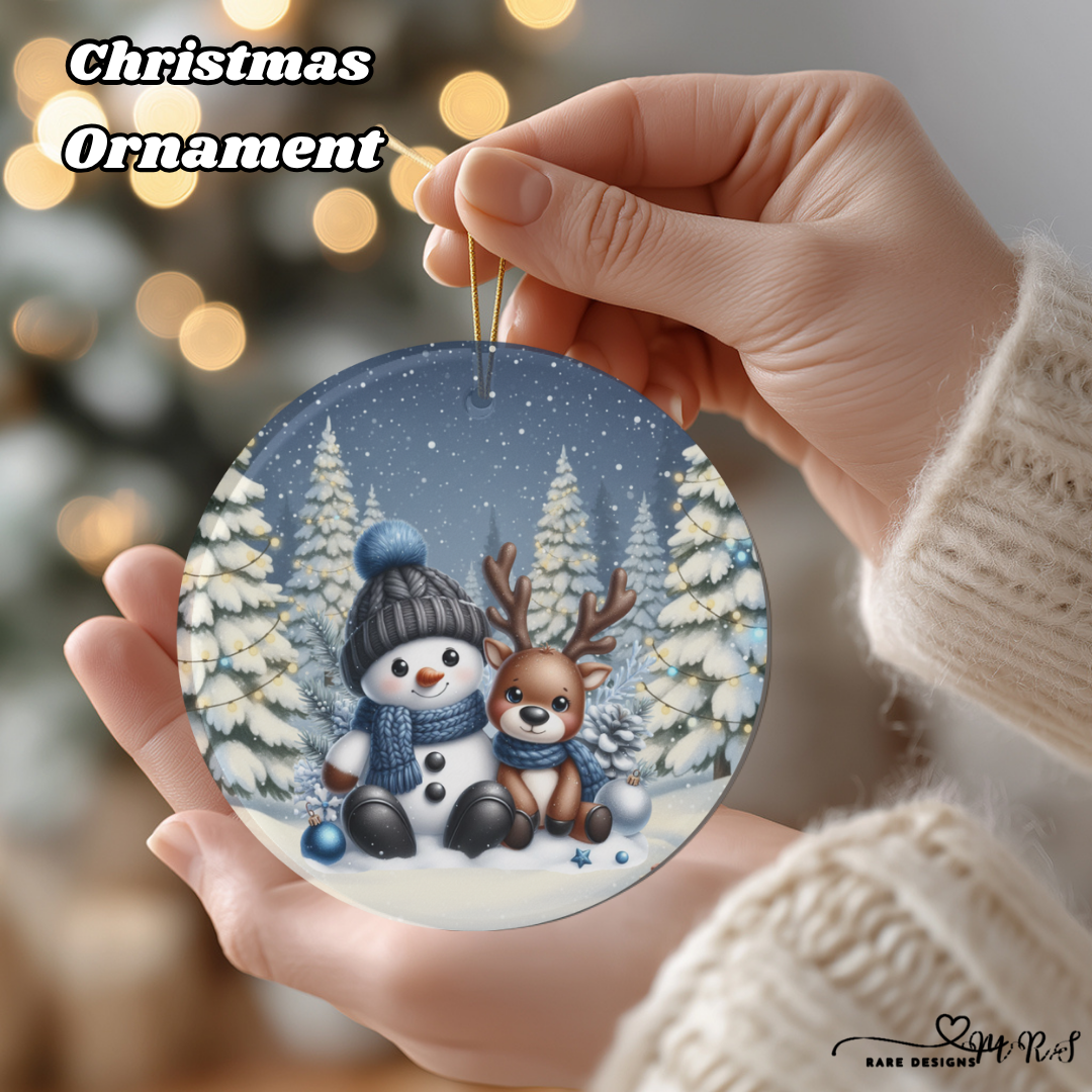 Winter Snowman Wonderland Christmas Ornaments Collection