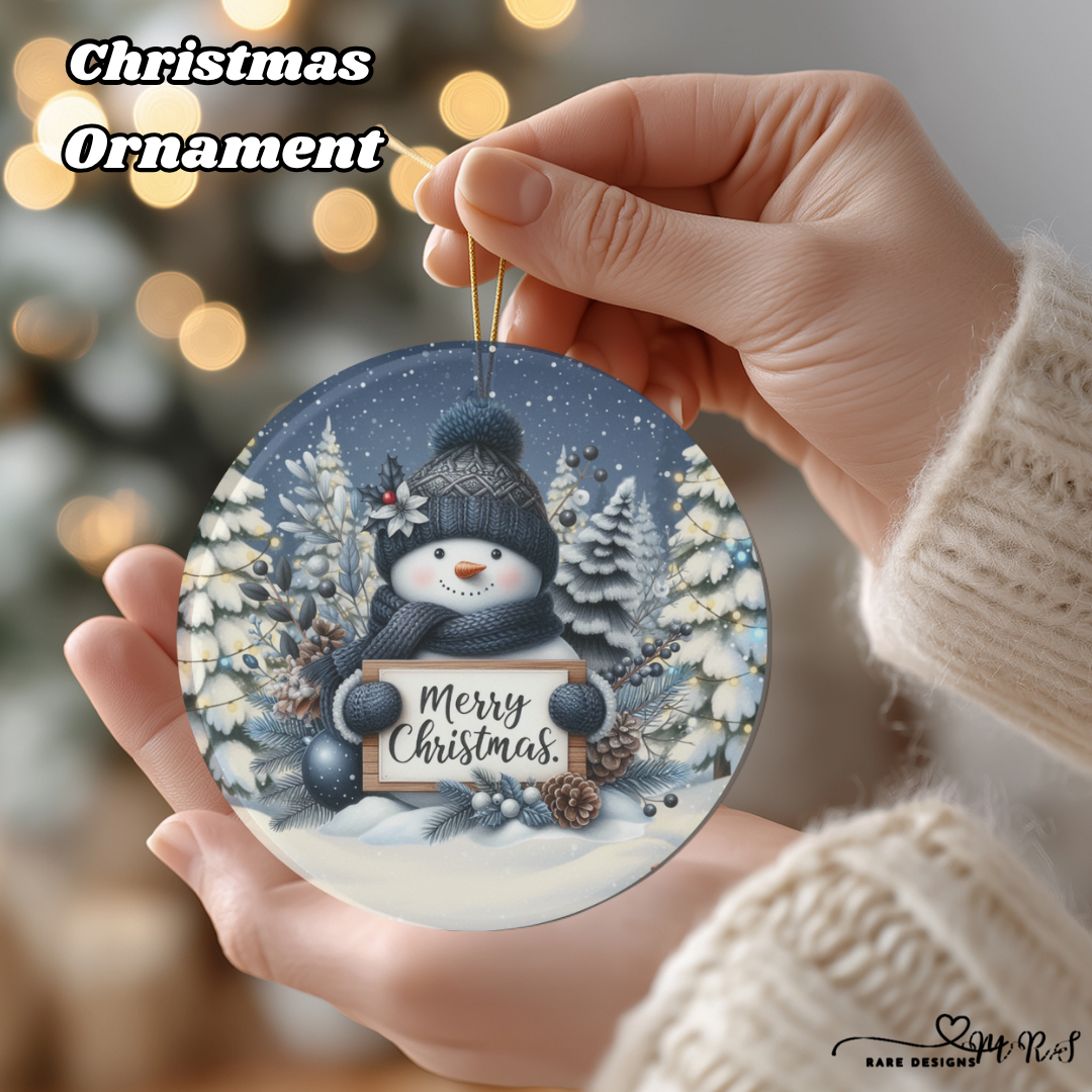 Winter Snowman Wonderland Christmas Ornaments Collection