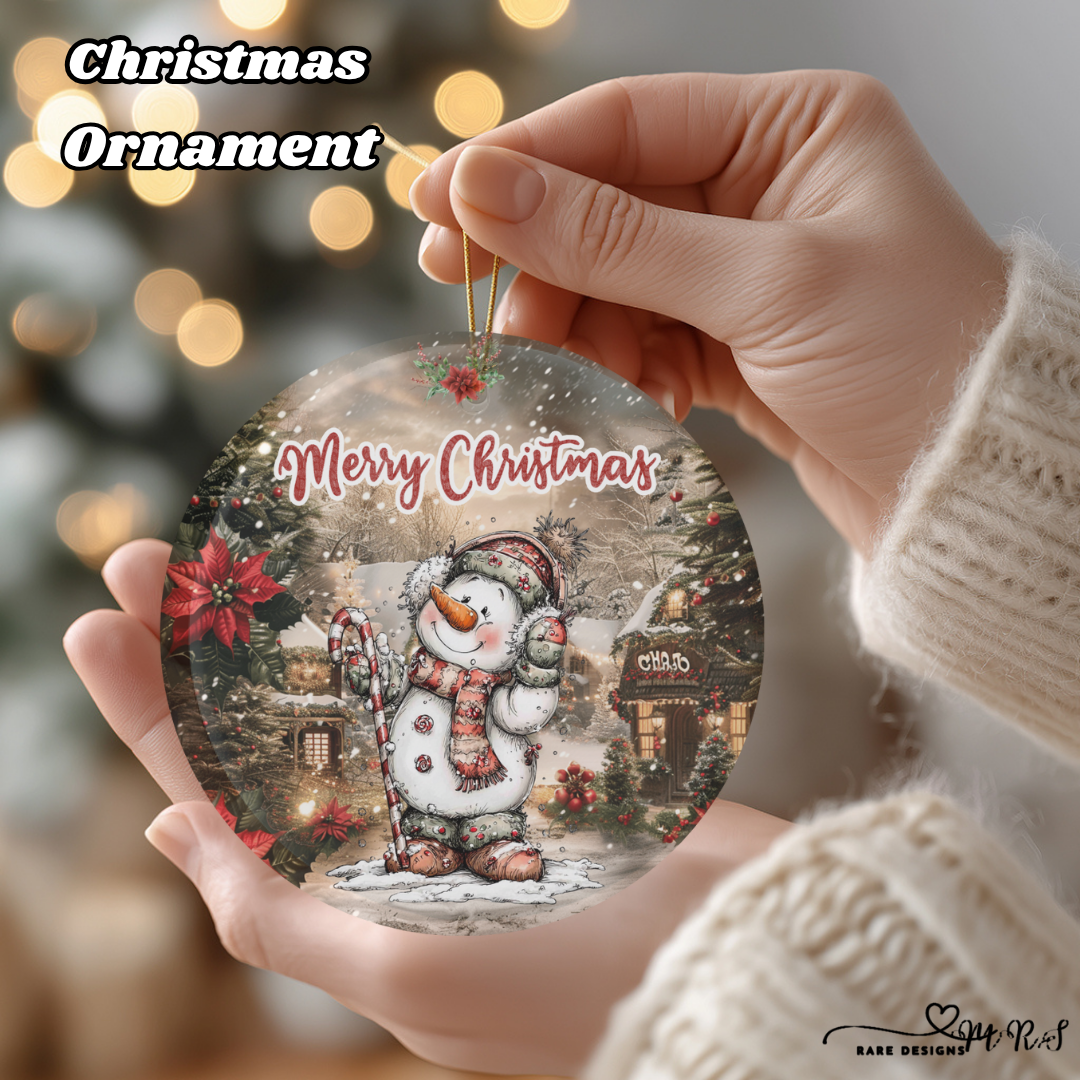 Enchanted Snowfolk Christmas Ornament Collection – 14-Piece Holiday Set