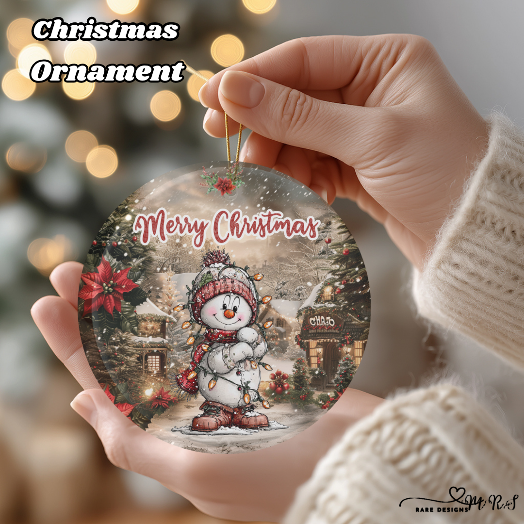 Enchanted Snowfolk Christmas Ornament Collection – 14-Piece Holiday Set