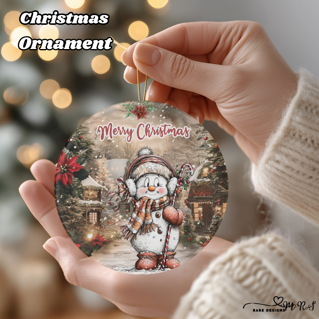 Enchanted Snowfolk Christmas Ornament Collection – 14-Piece Holiday Set