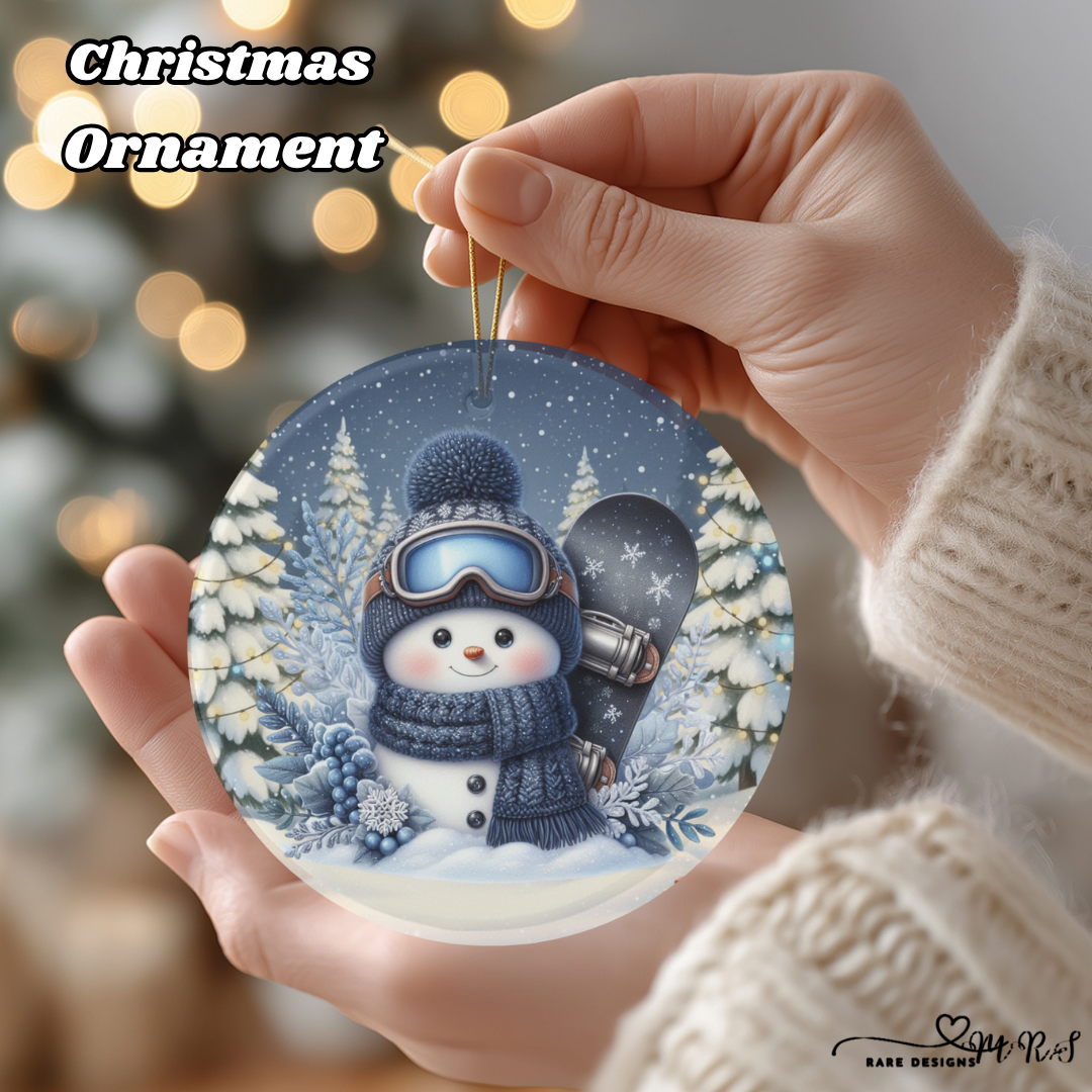 Winter Snowman Wonderland Christmas Ornaments Collection
