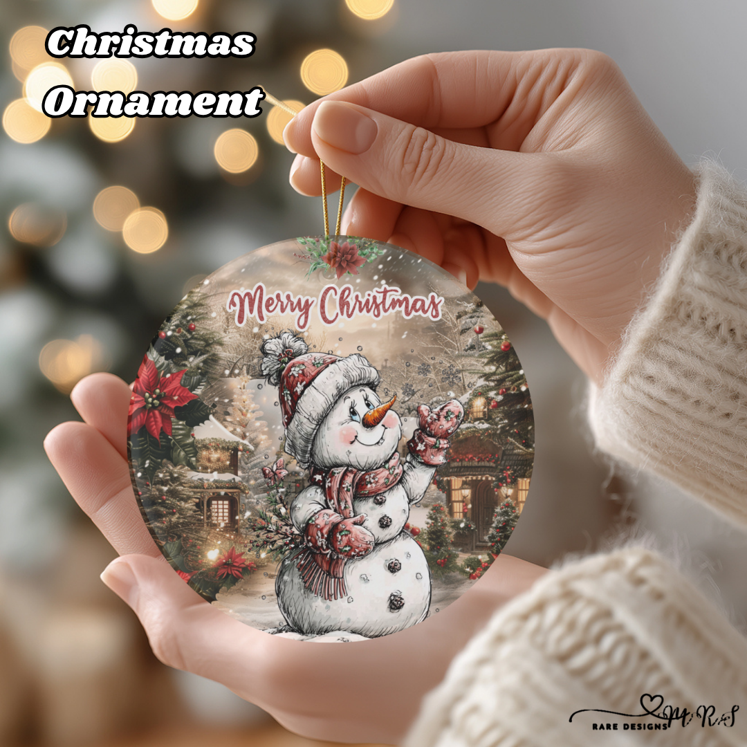 Enchanted Snowfolk Christmas Ornament Collection – 14-Piece Holiday Set