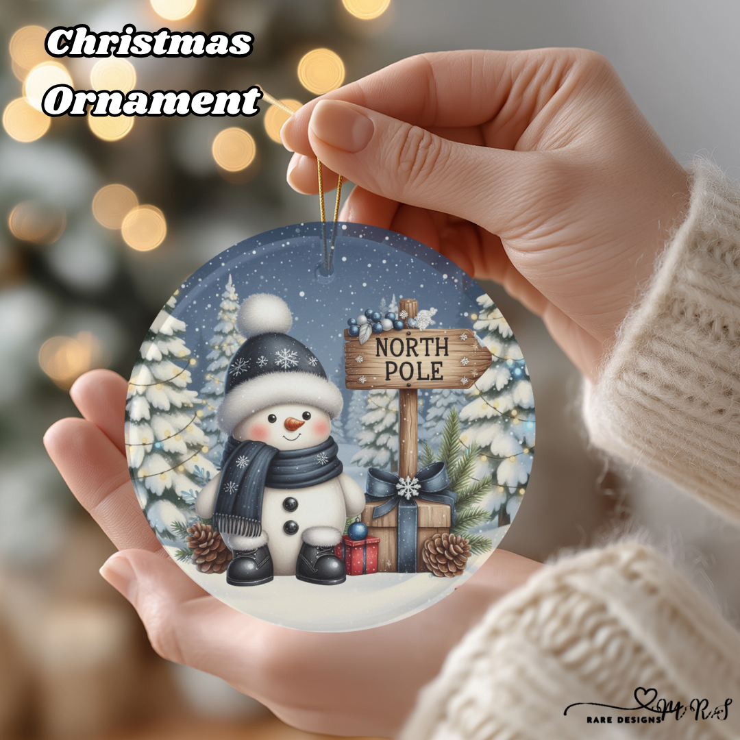 Winter Snowman Wonderland Christmas Ornaments Collection