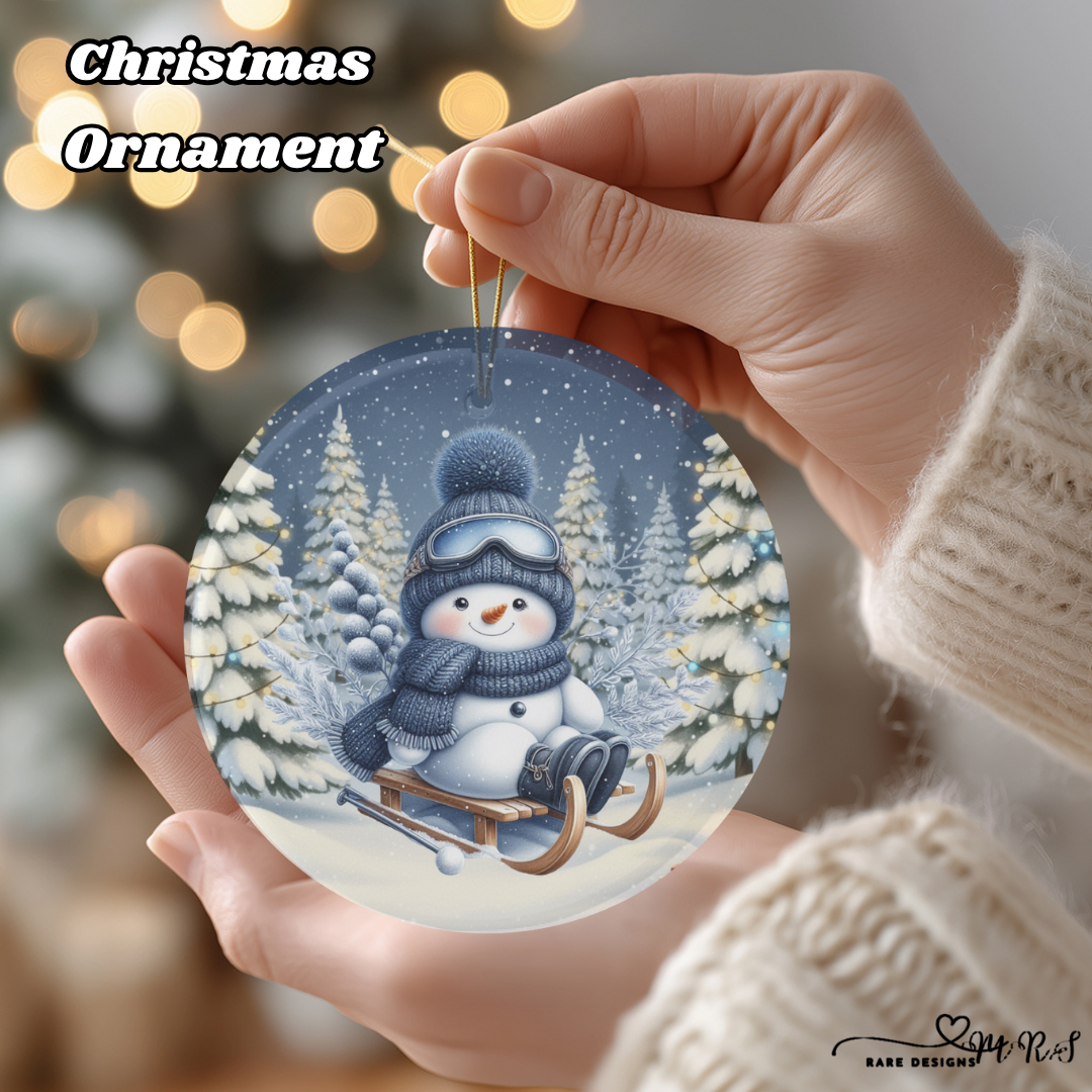 Winter Snowman Wonderland Christmas Ornaments Collection