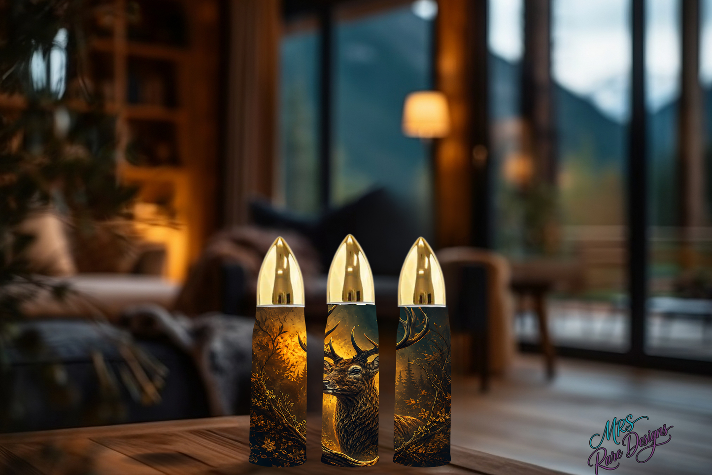 Golden Buck Edition: 17 oz Bullet Tumbler