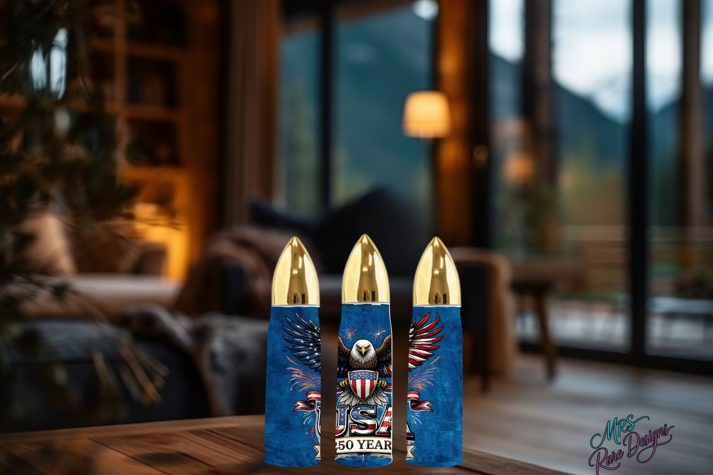 USA Proud" 17oz Patriot Bullet Tumbler — USA 250 Years Celebration Edition