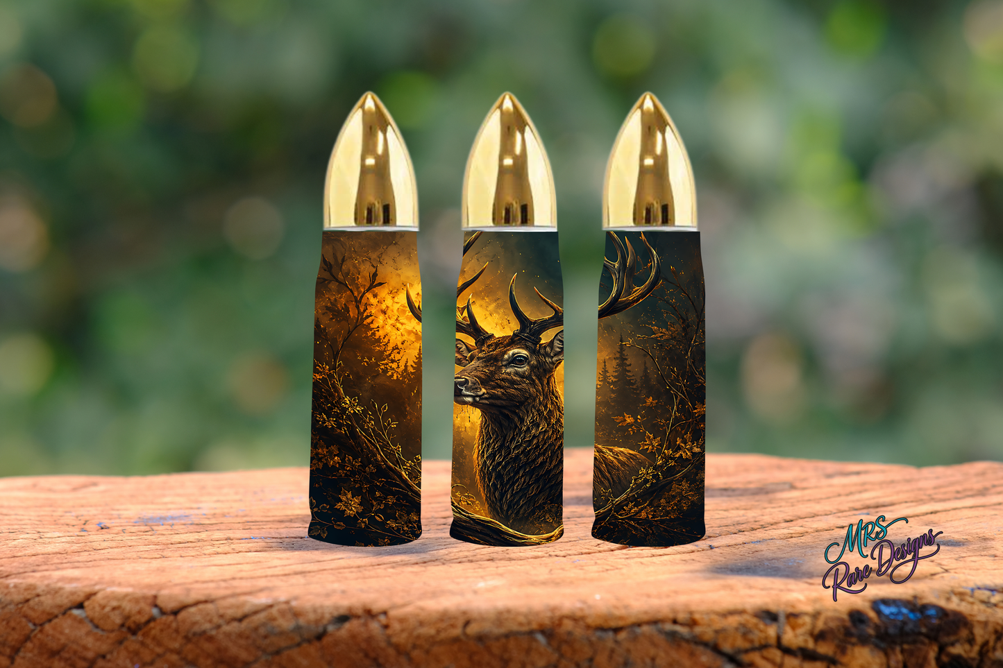 Golden Buck Edition: 17 oz Bullet Tumbler