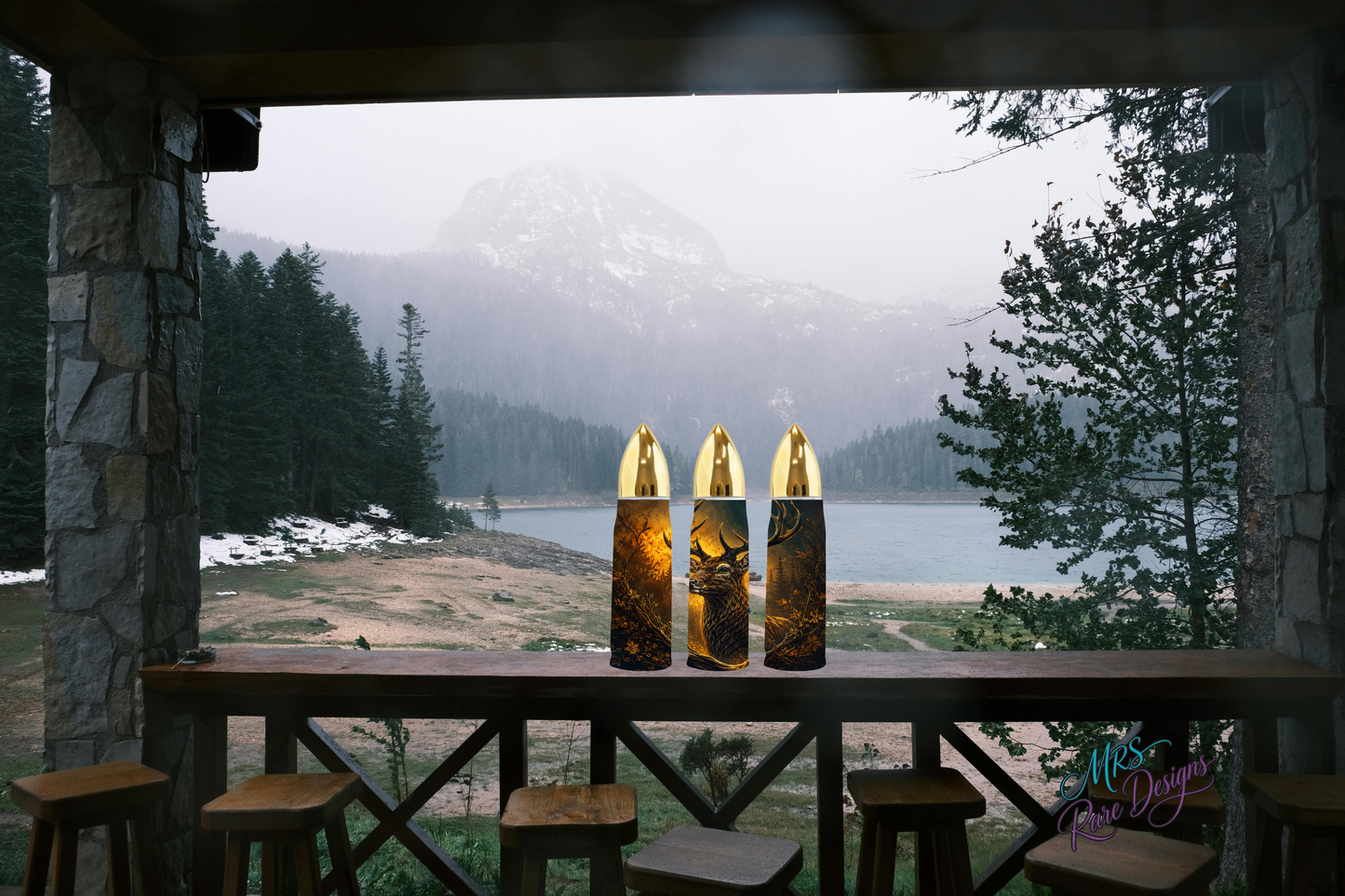 Golden Buck Edition: 17 oz Bullet Tumbler