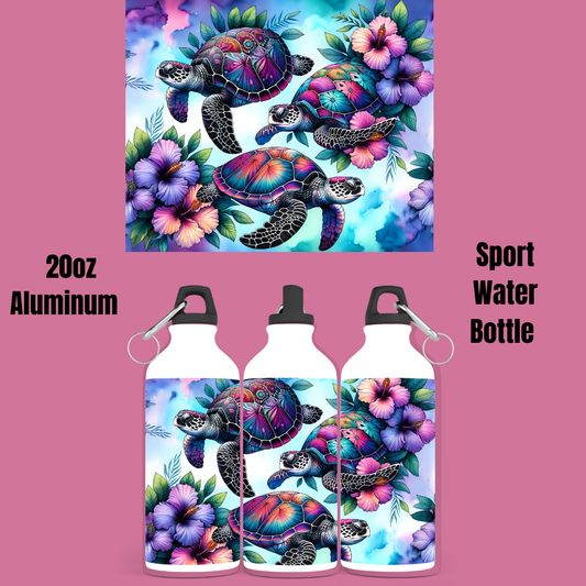 Tropic Tides Sea Turtle Sport Bottle