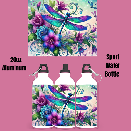 Whimsy Wings Sport Water Bottle – 20oz