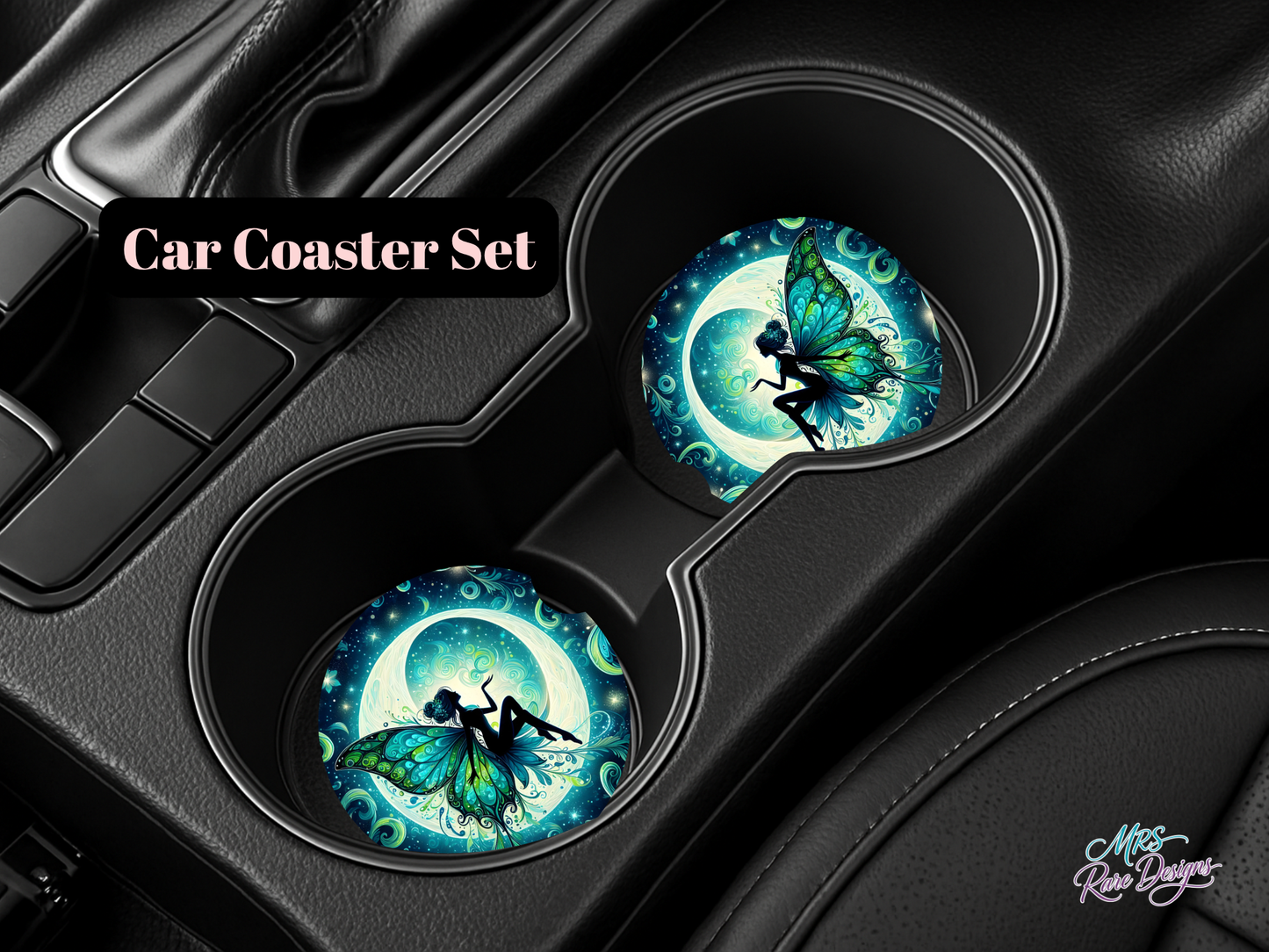 Lunar Enchantment Car Coaster Set