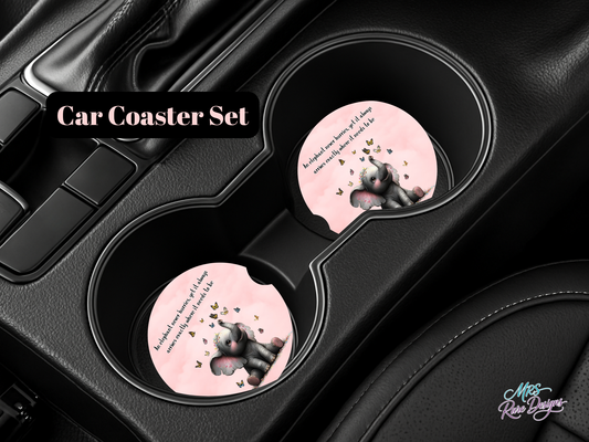 CalmRide Elephant Car Coaster Set™
