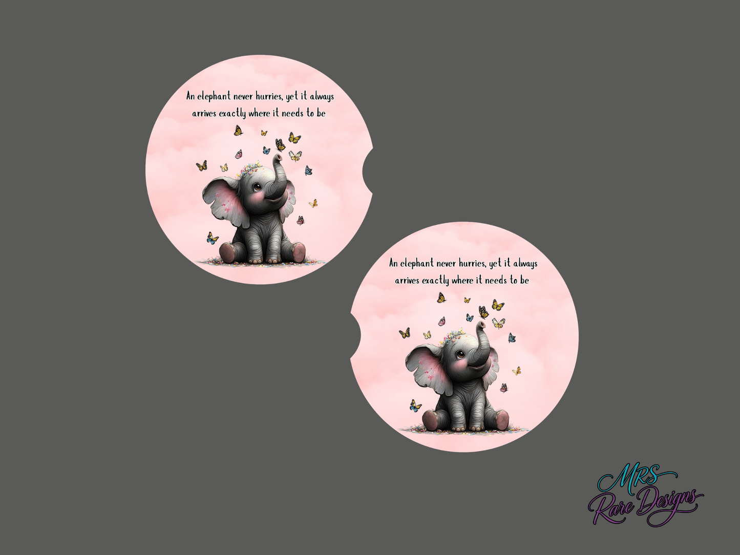 CalmRide Elephant Car Coaster Set™
