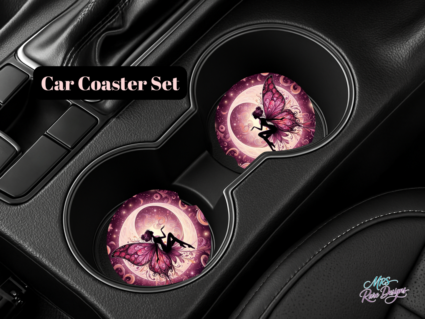 Lunar Enchantment Car Coaster Set