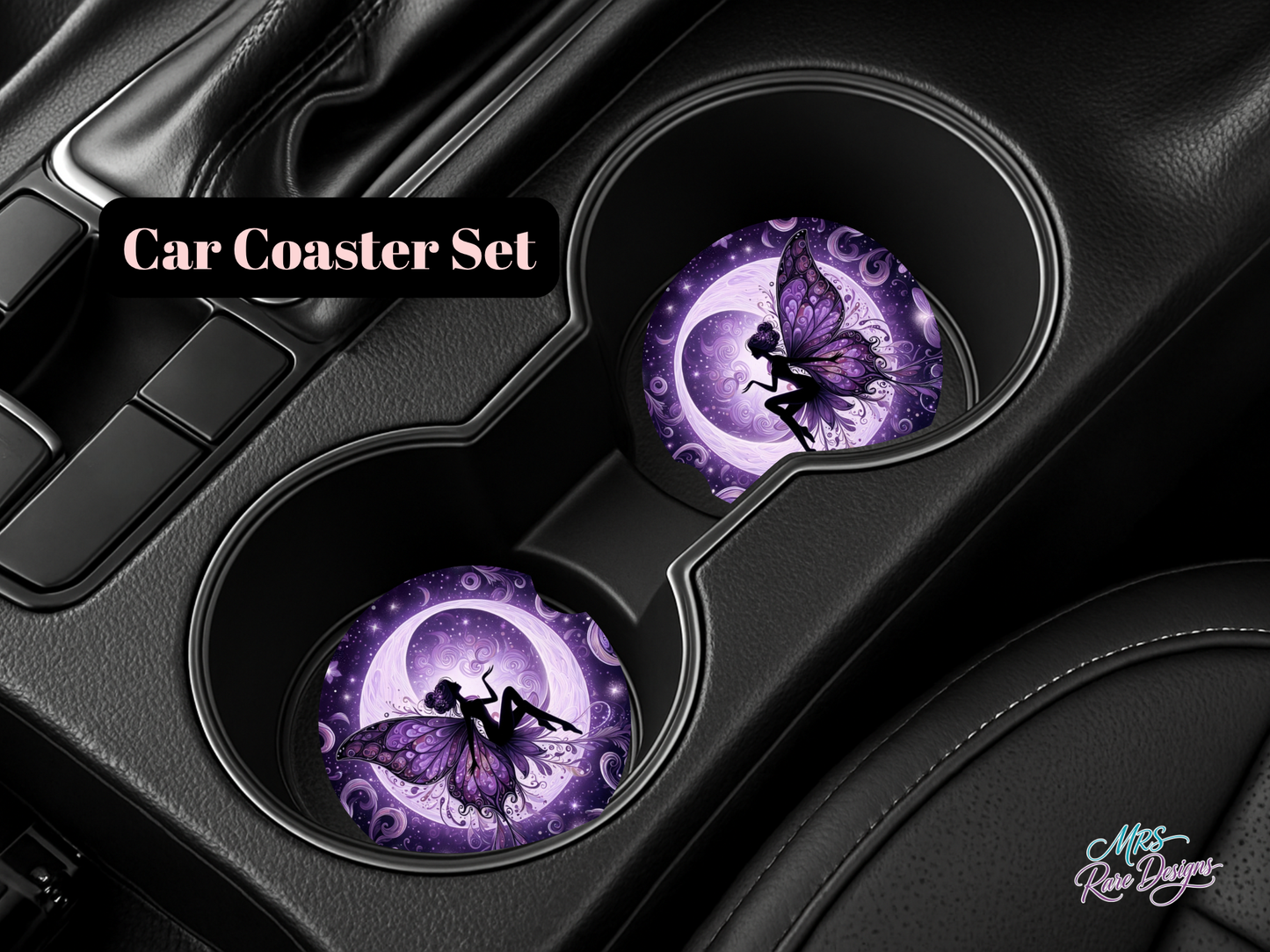 Lunar Enchantment Car Coaster Set
