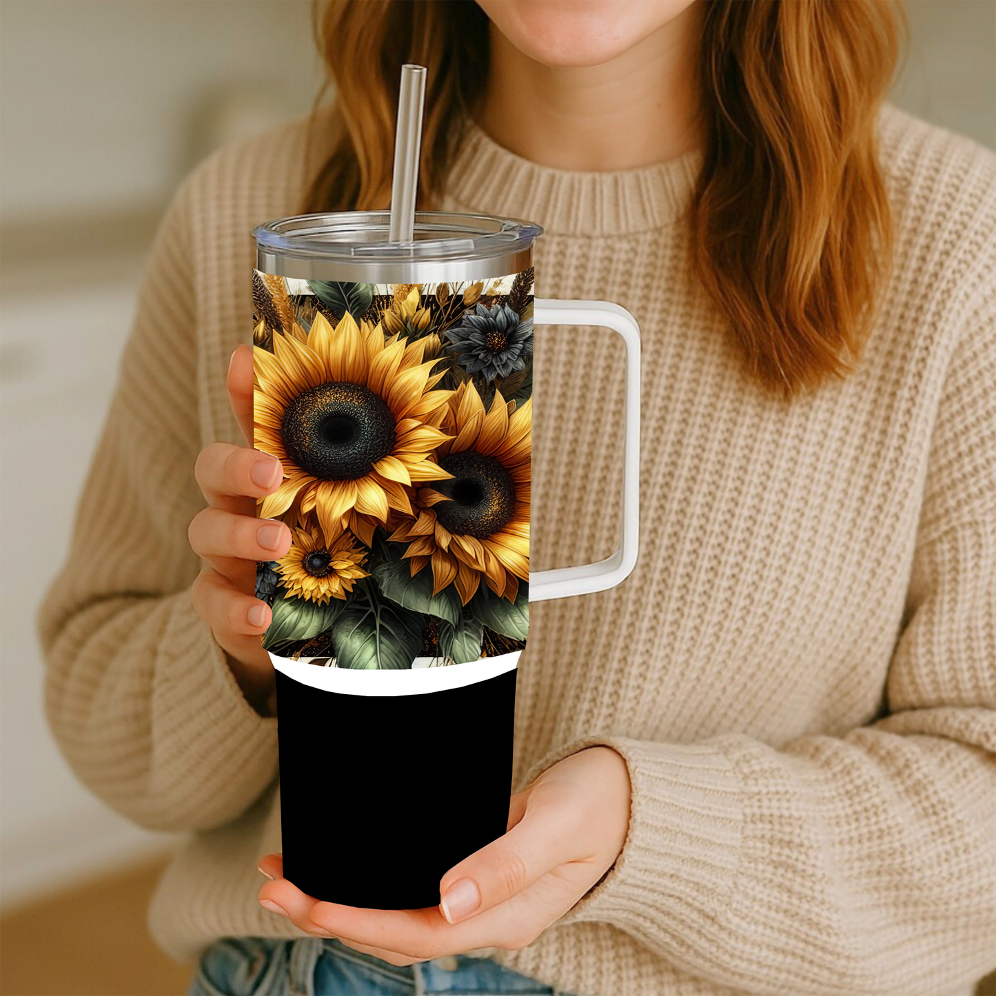 Wild Bloom Harvest Tumbler — 30 OZ