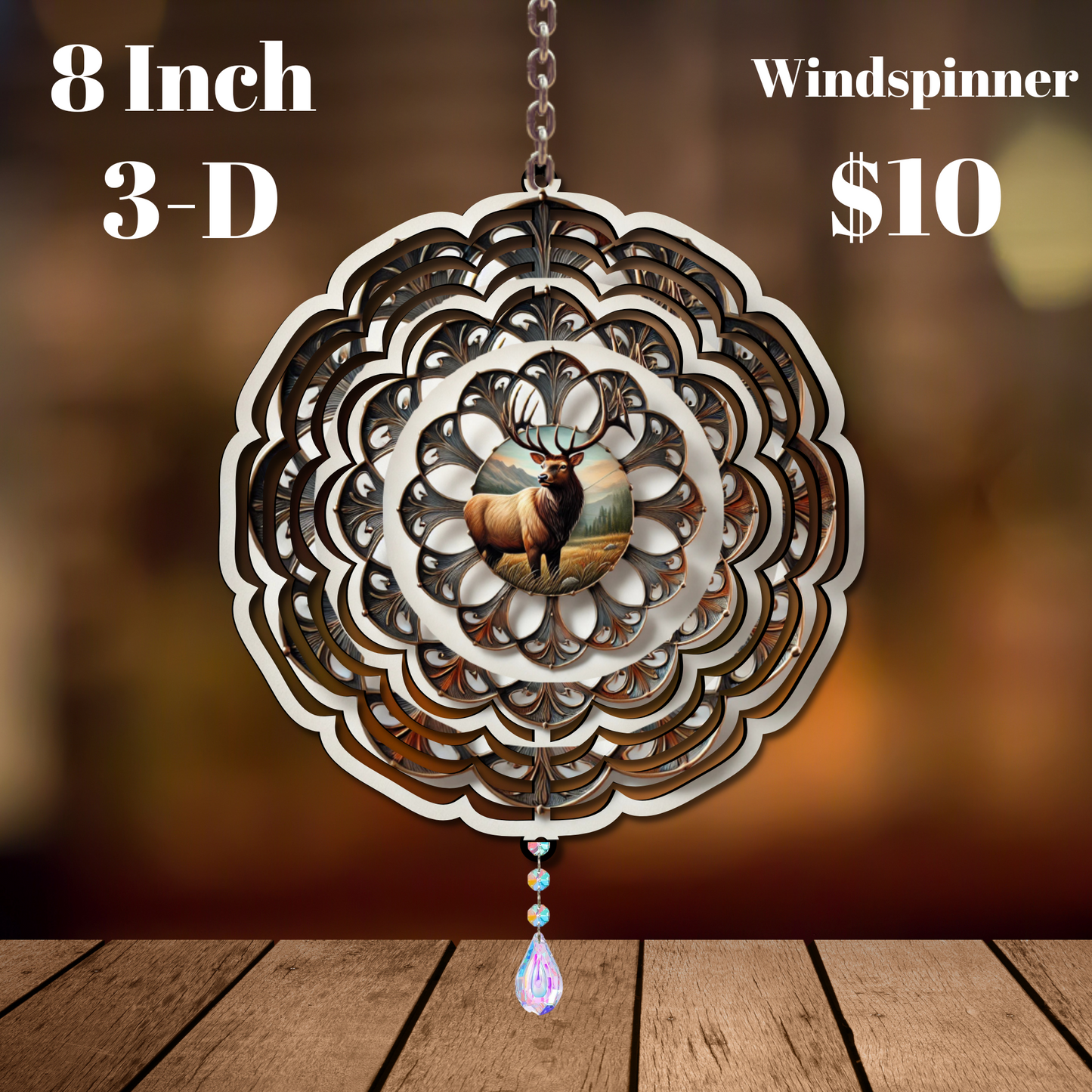 Majestic Wilderness Wind Spinners