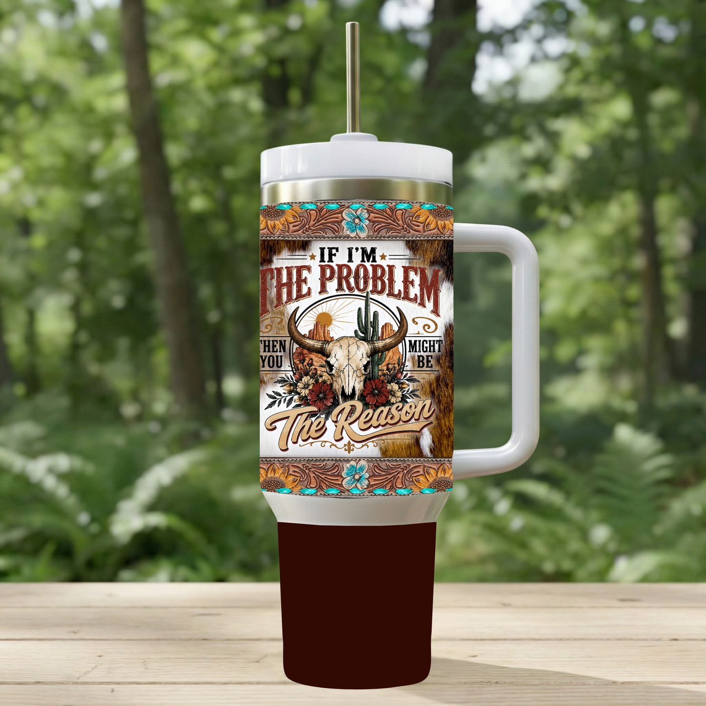 "Desert Darlin' Bundle" — The If I'm The Problem Southwest Edition 30 oz Tumbler Set