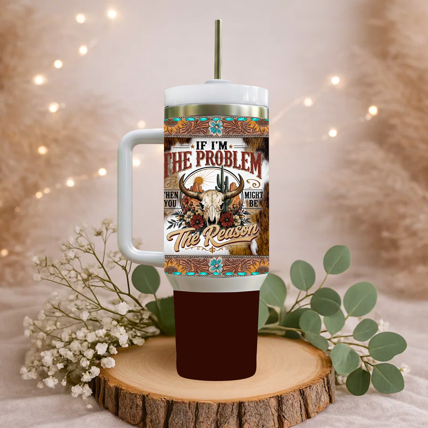 "Desert Darlin' Bundle" — The If I'm The Problem Southwest Edition 30 oz Tumbler Set