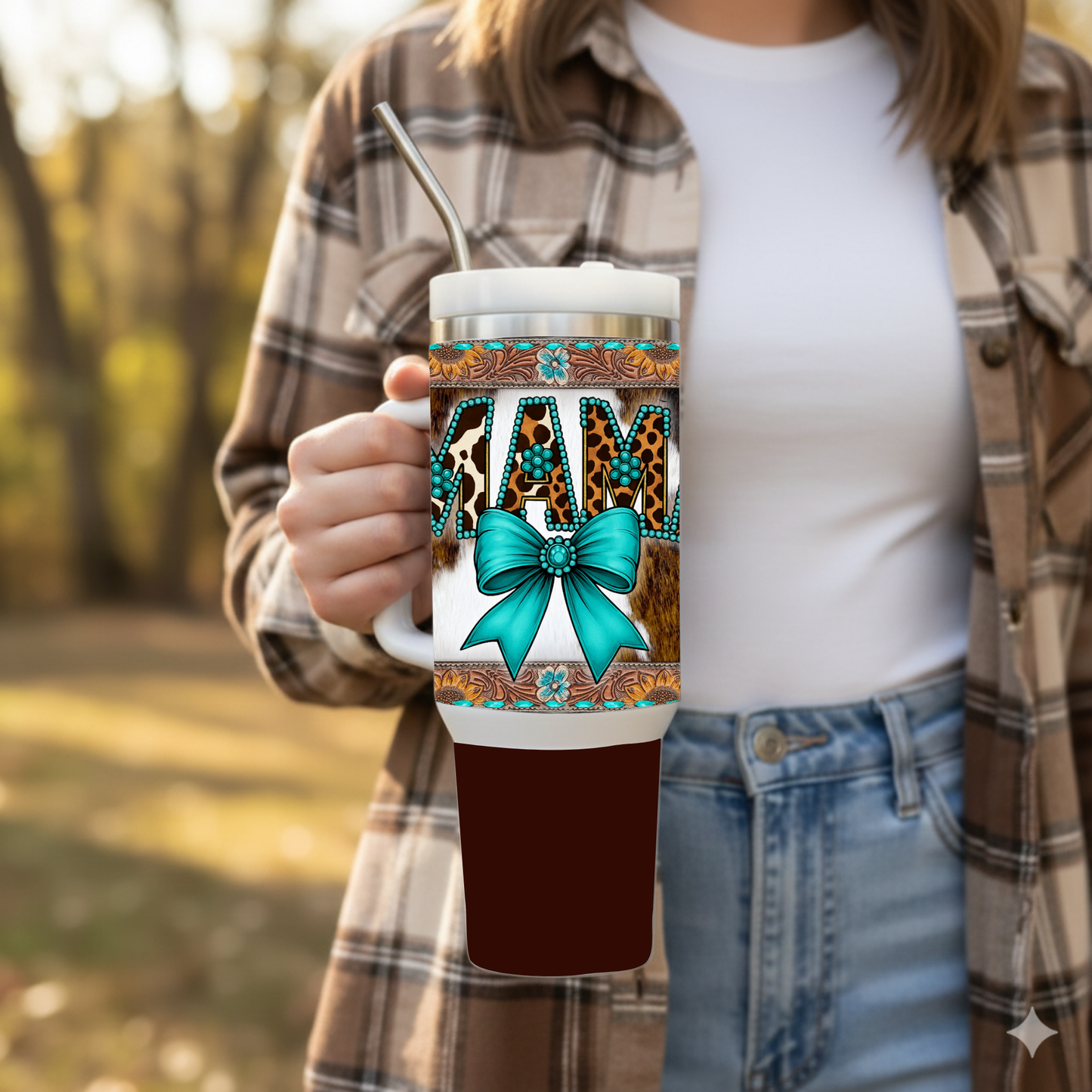 The Full 40 ounce Mama Tumbler