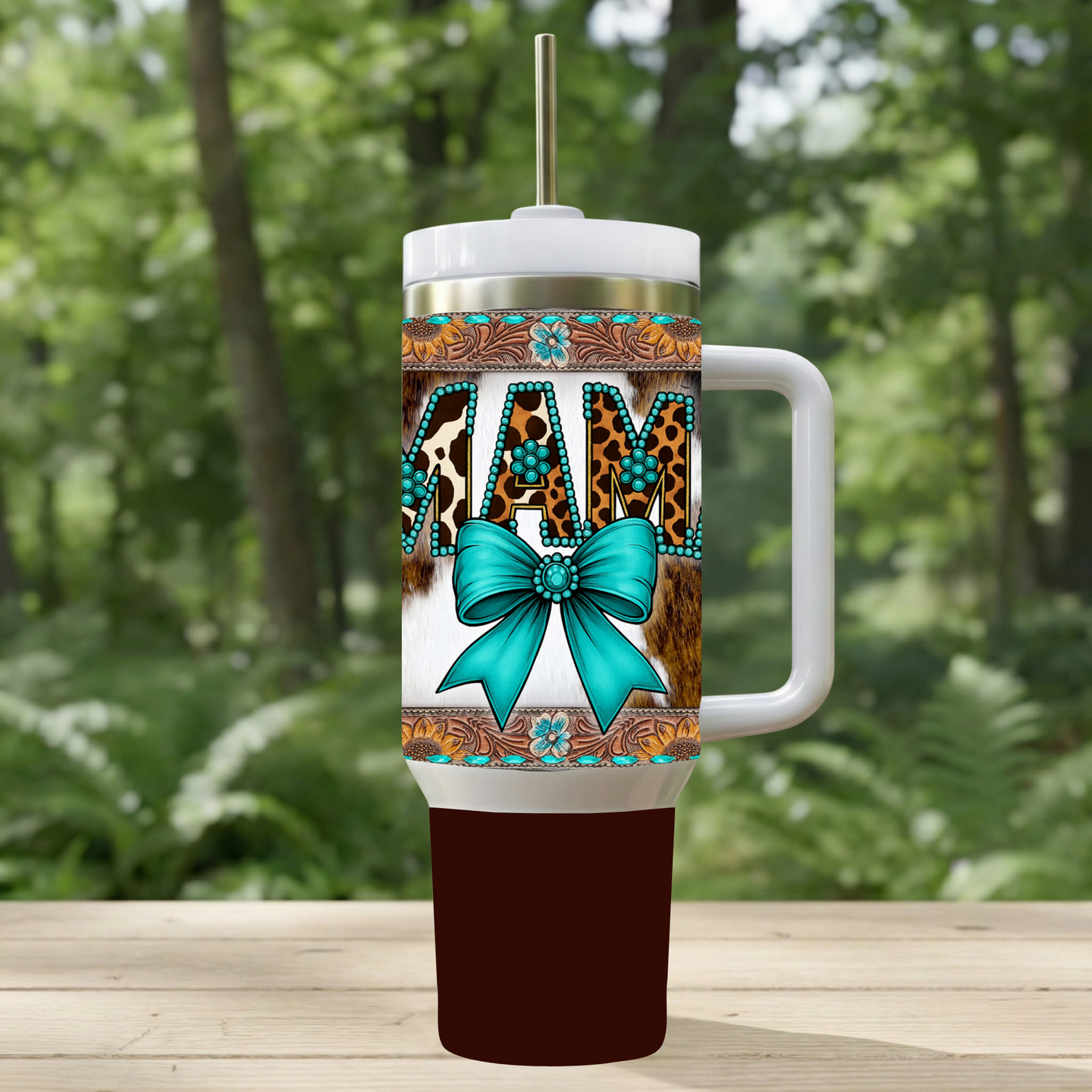 The Mama 30 ounce Handle Tumbler