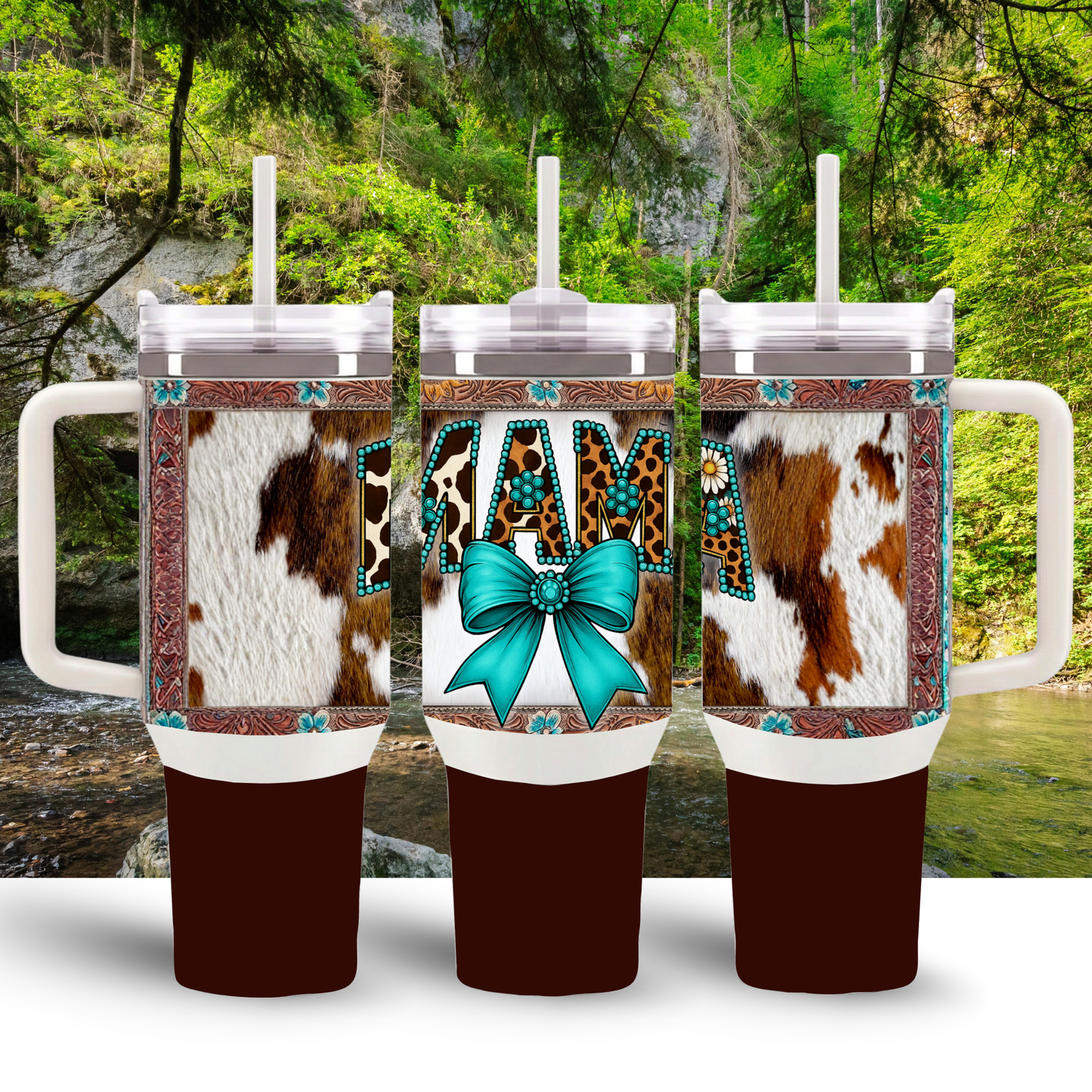 The Mama 30 ounce Handle Tumbler