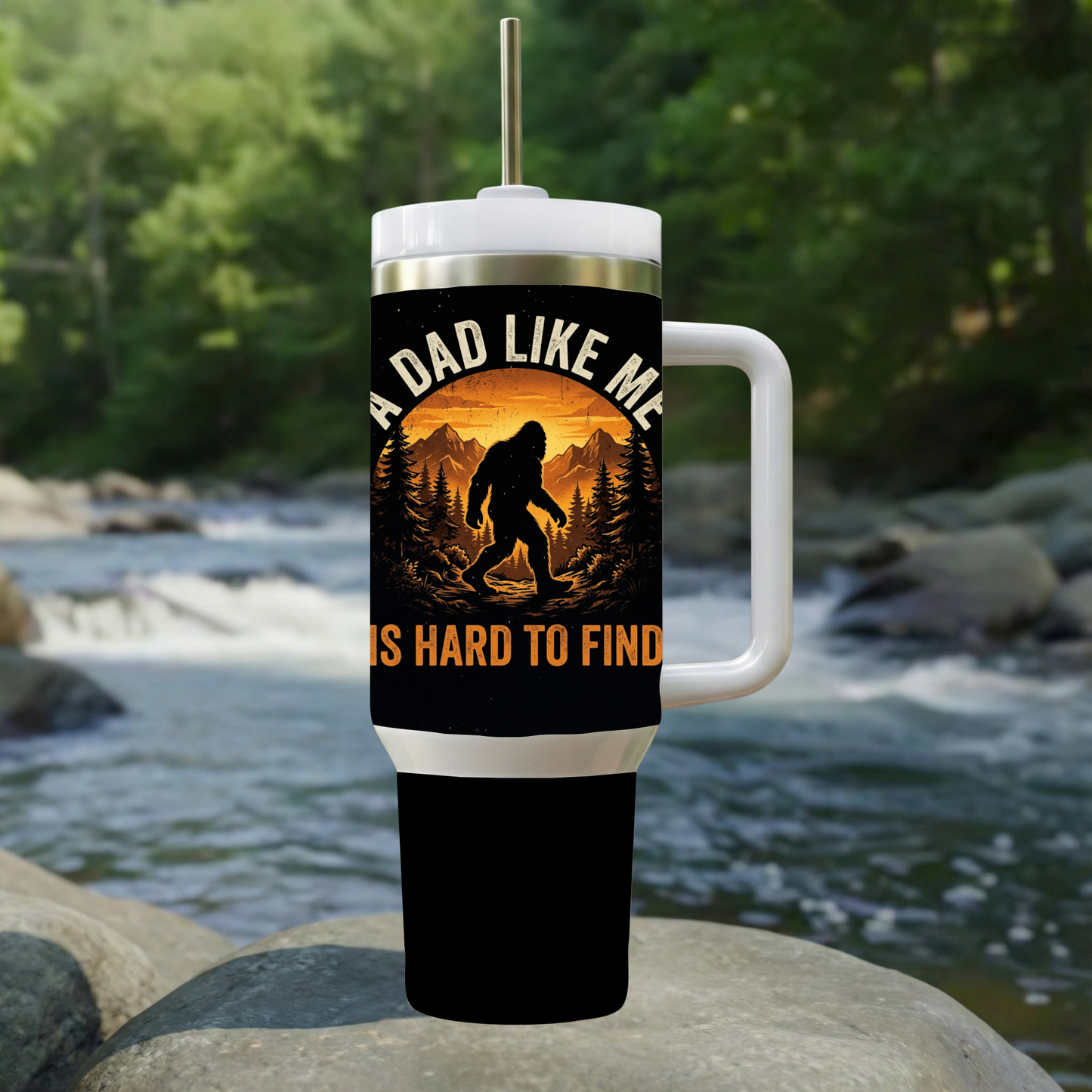 Bigfoot Dad Rare Edition Tumbler