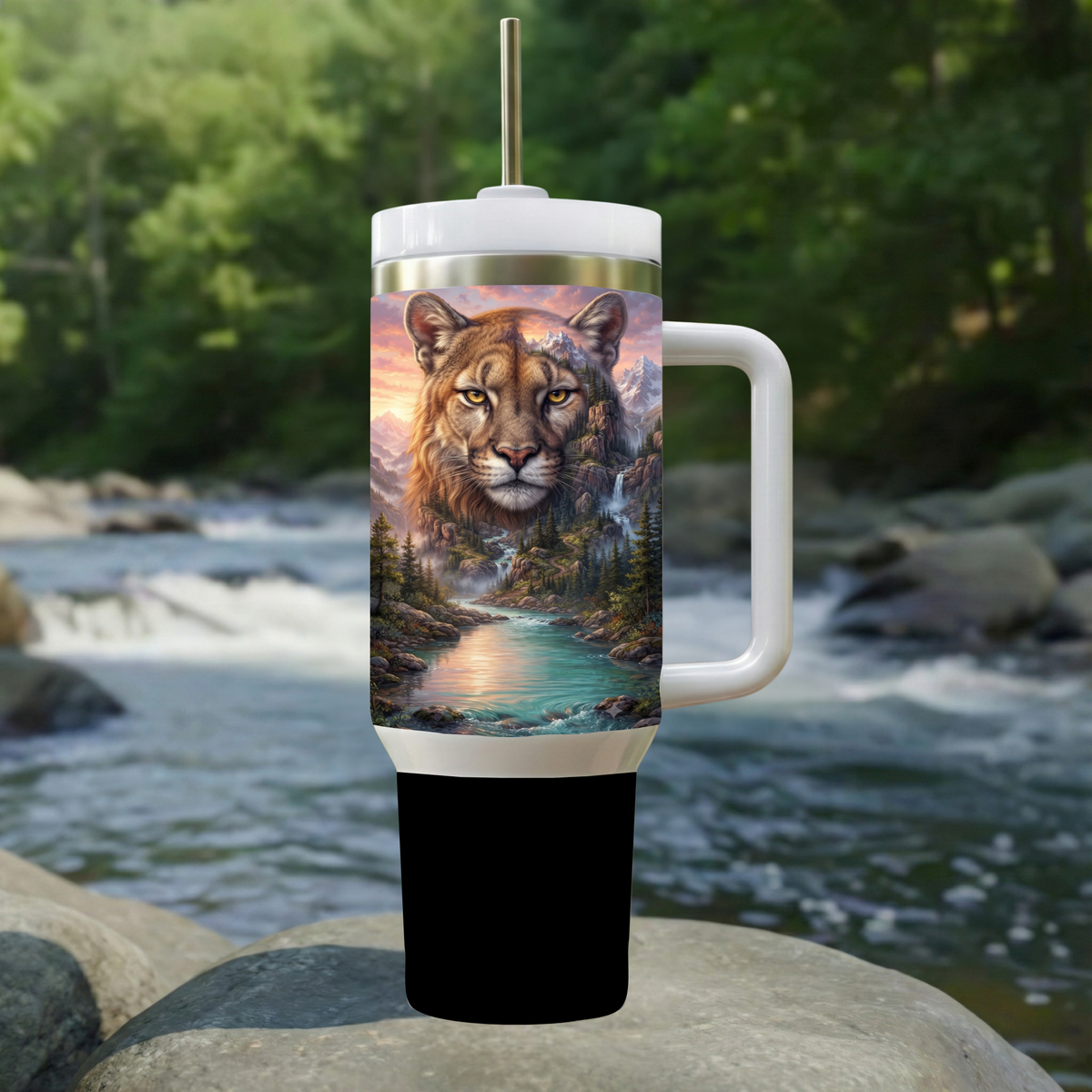 "Guardian of the Ridge" Wilderness Tumbler