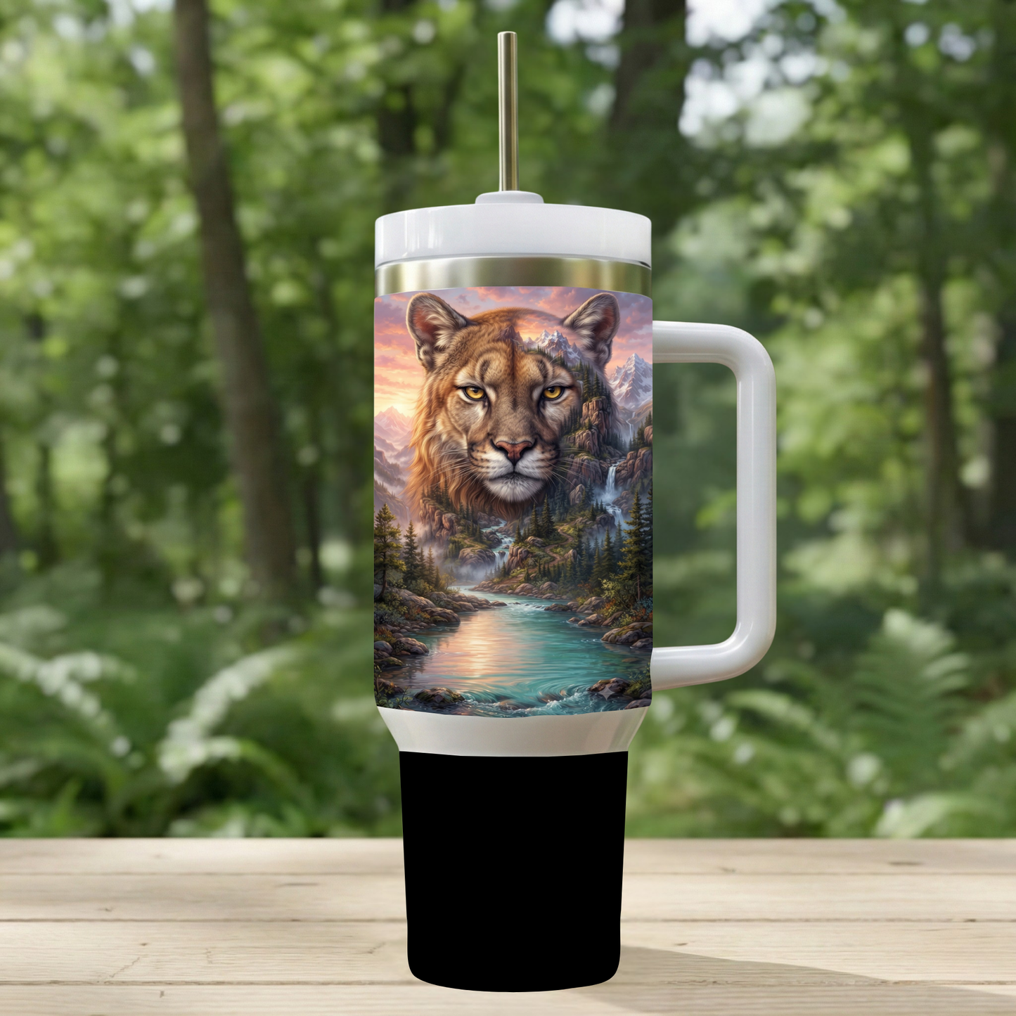"Guardian of the Ridge" Wilderness Tumbler