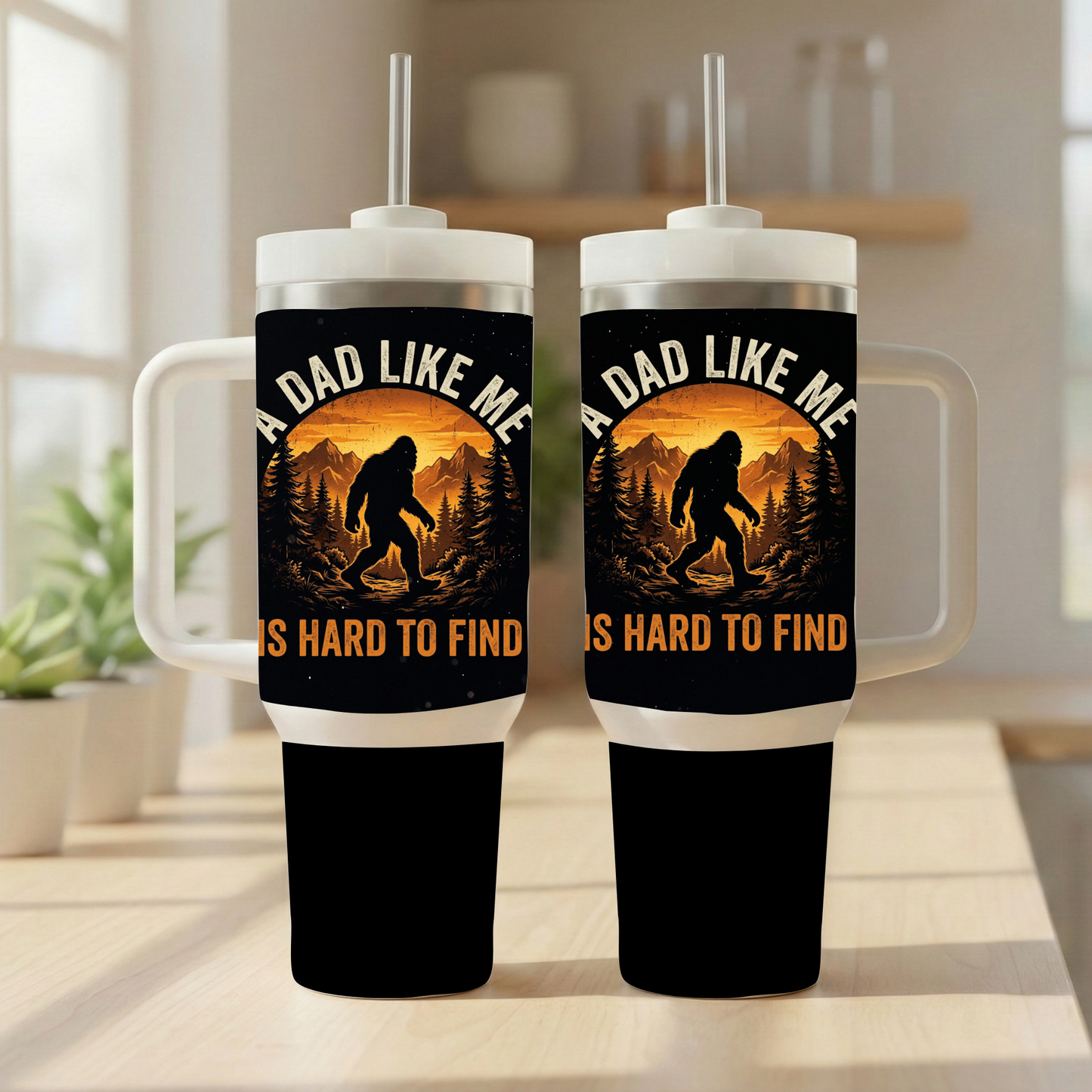 Bigfoot Dad XL Rare Edition Tumbler