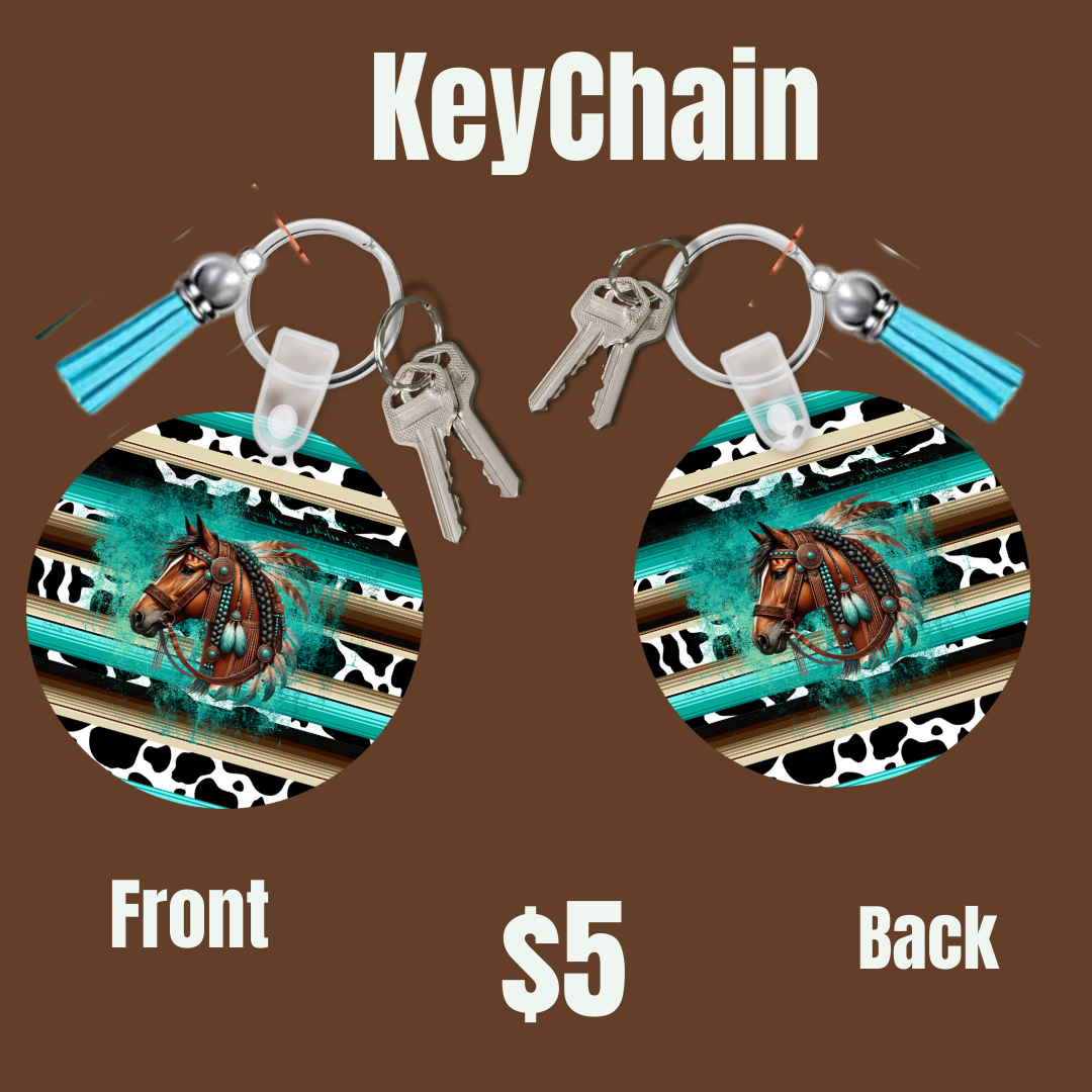 Western Charm Keychains