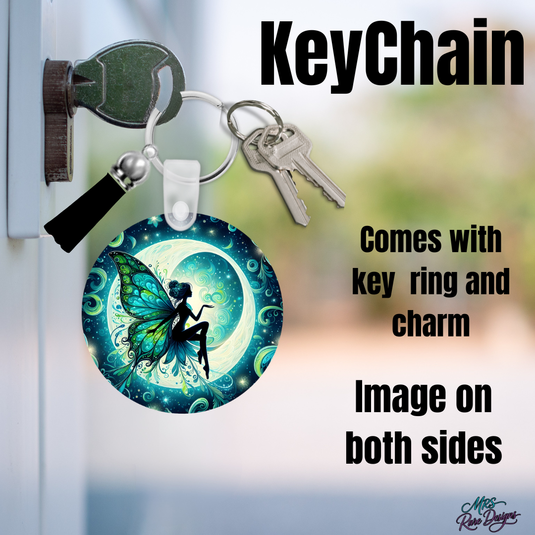 Moonlit Magic Fairy Keychain Collection