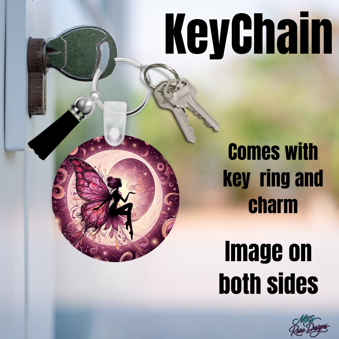 Moonlit Magic Fairy Keychain Collection