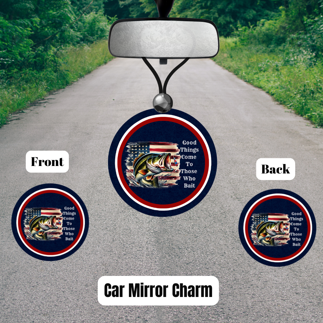 Those Who Bait" Car Mirror Charm