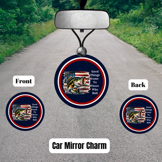Those Who Bait" Car Mirror Charm
