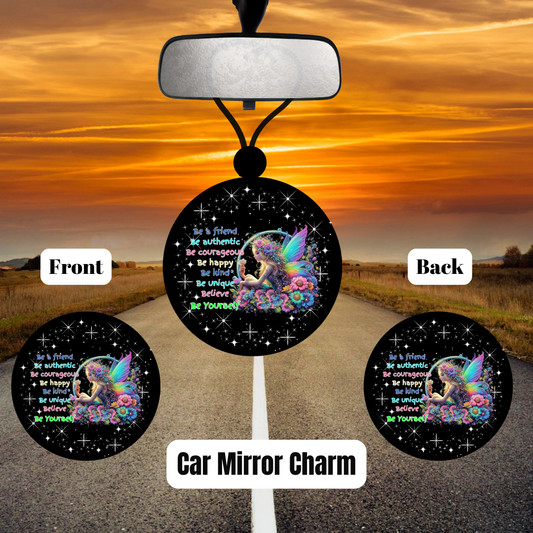 Enchanted Journey Car Mirror Charm