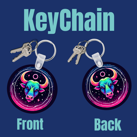 Zodiac Glow Keychain Collection