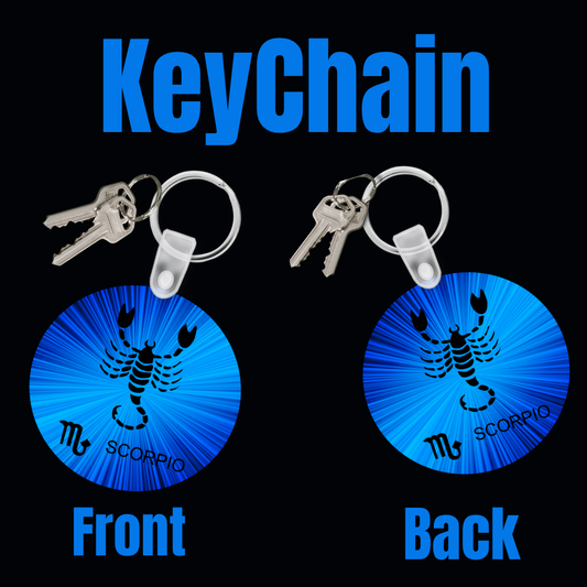 Zodiac Glow Keychain Collection