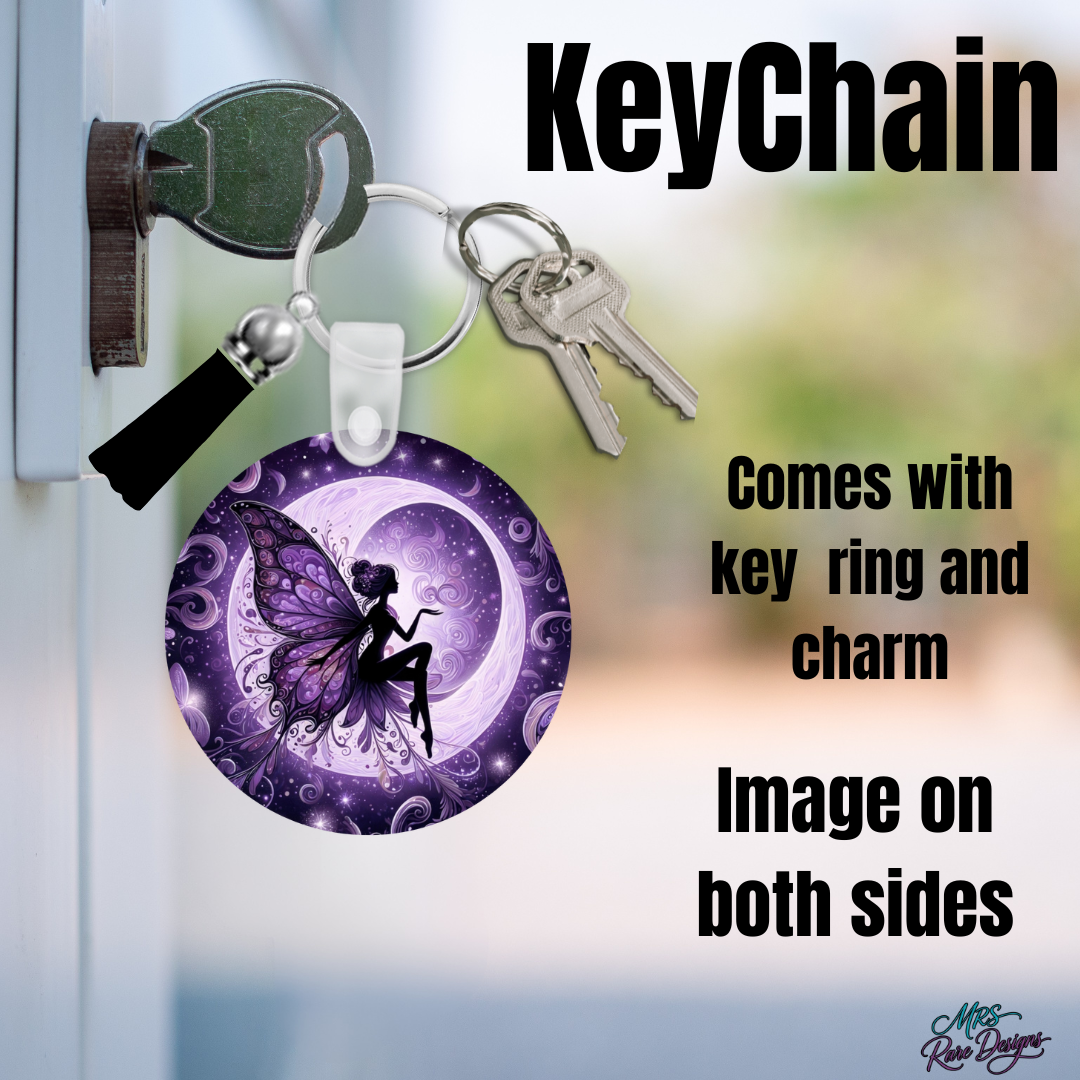 Moonlit Magic Fairy Keychain Collection