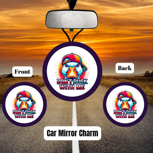 Duck Duo Car Mirror Charm Set