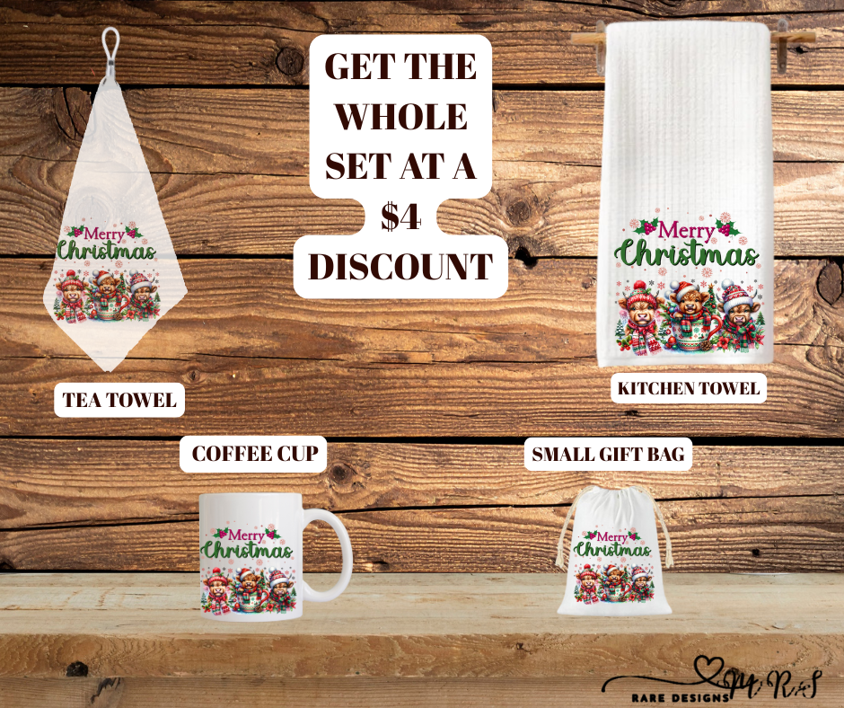 Merry Christmas Cozy Cheer – Coffee Bar & Gift Set