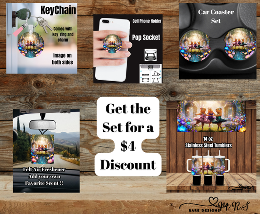 Dancing Axolotls Enchanted Essentials Gift Set