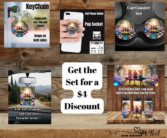 Dancing Axolotls Magic Set – Whimsical Gift Collection