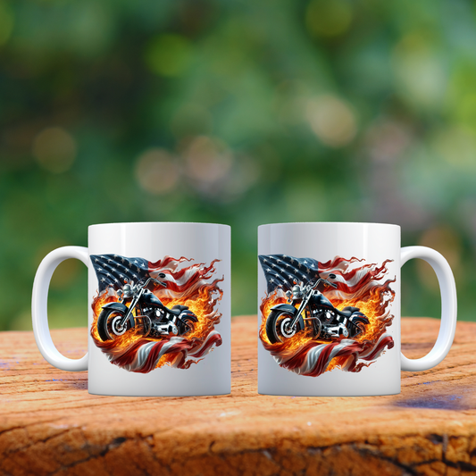 Blaze of Glory: Patriot Rider Mug Collection