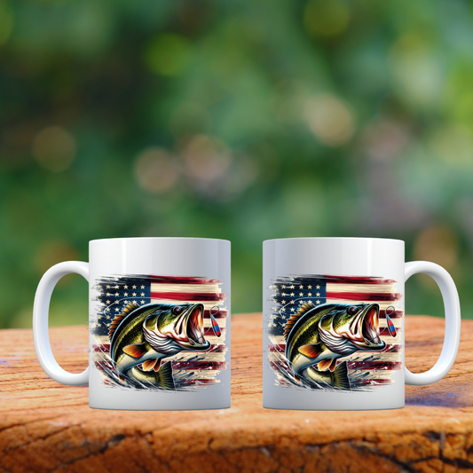 American Bass Angler Mug