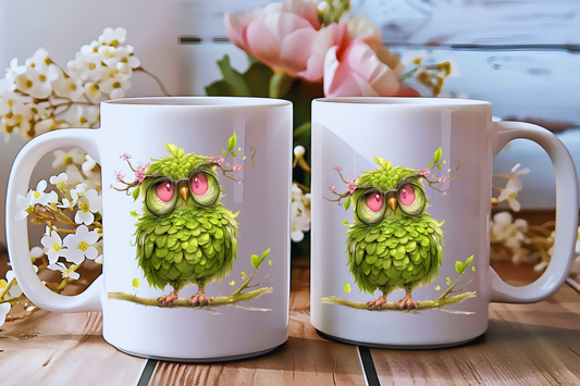 WhimsiBirds Mug Collection – Double-Sided Charm